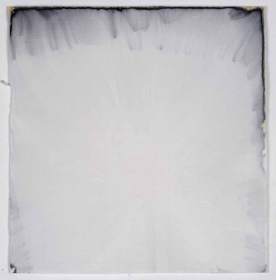 Dilution 1 encre sur papier 35x35 cm