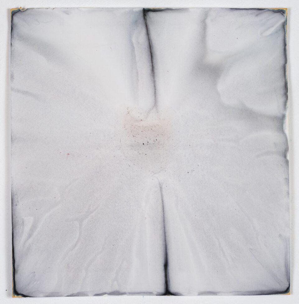 Dilution 3 encre sur papier 35x35 cm