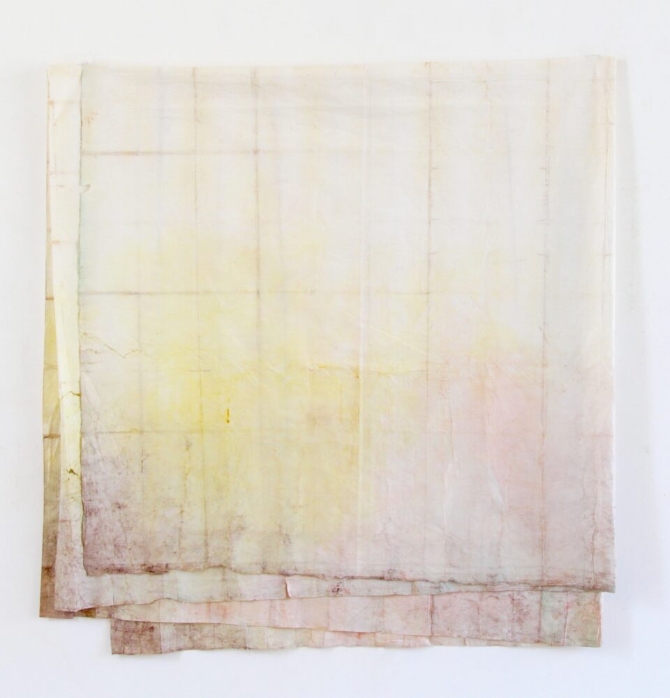 Pan1 encre et pigment sur papier replie 150x160 cm