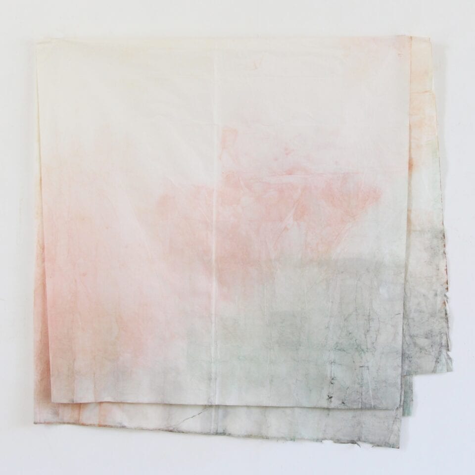 Pan2 encre et pigment sur papier replie 160x160 cm