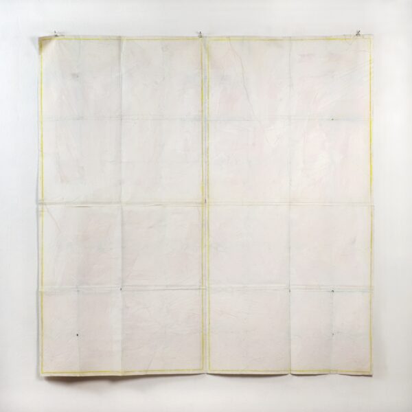 Ronde 1 4 encre pigment et pastel sur papier 138x140 cm