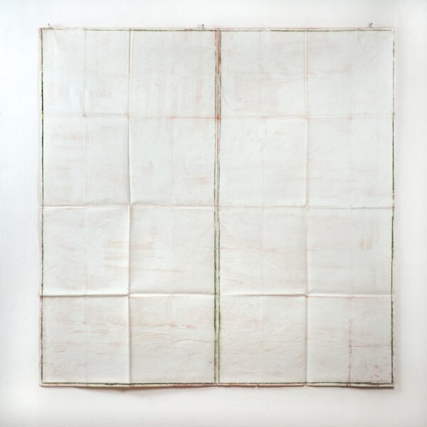 Ronde 1 5 encre pigment et pastel sur papier 138x140 cm