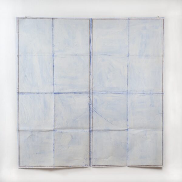 Ronde 2 1 encre pigment et pastel sur papier 138x140 cm