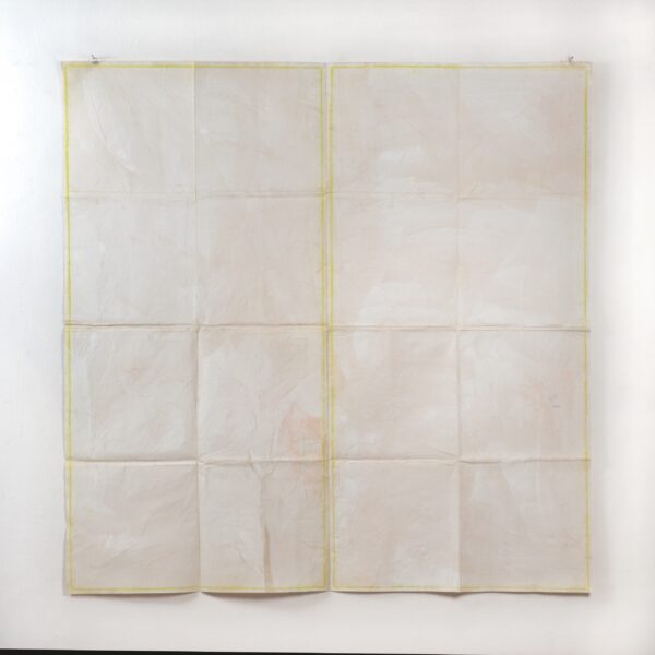 Ronde 2 3 encre pigment et pastel sur papier 138x140 cm